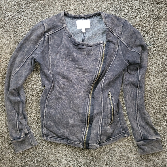 Delias Brown Zipper Jacket Size Medium Woman's - Picture 2 of 9